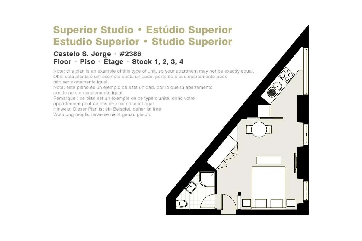 Lisbon Serviced Apartments - Castelo S. Jorge Portugal