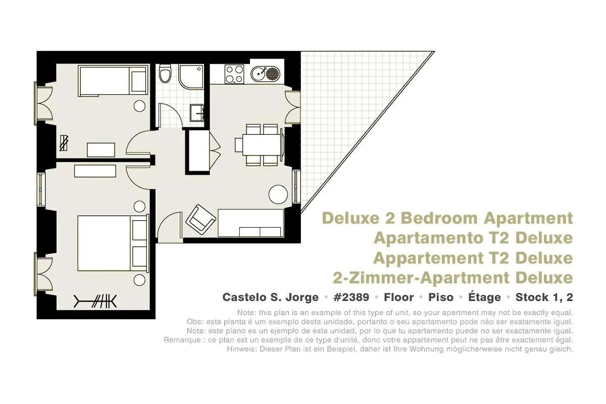 Lisbon Serviced Apartments - Castelo S. Jorge Portugal